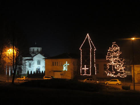 drvar, Božić, ćirilica