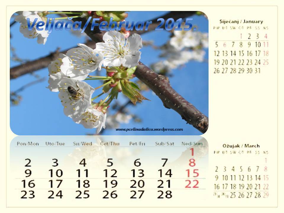 veljača, dani