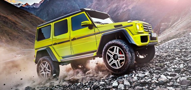 G500 4×4², Mercedes
