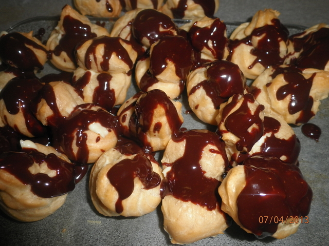 desert, kolač, princes krafne, Profiteroli, Profiteroli, recept