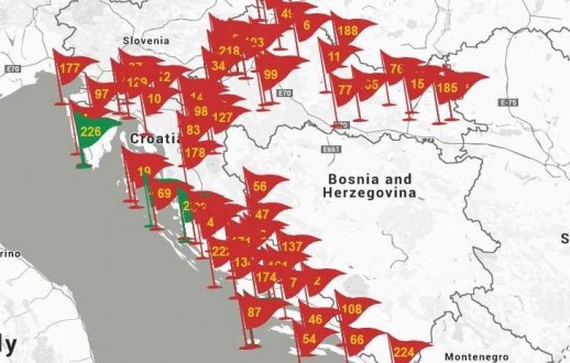 Hrvatska zemlja, vojni objekti, mrtvi kapital