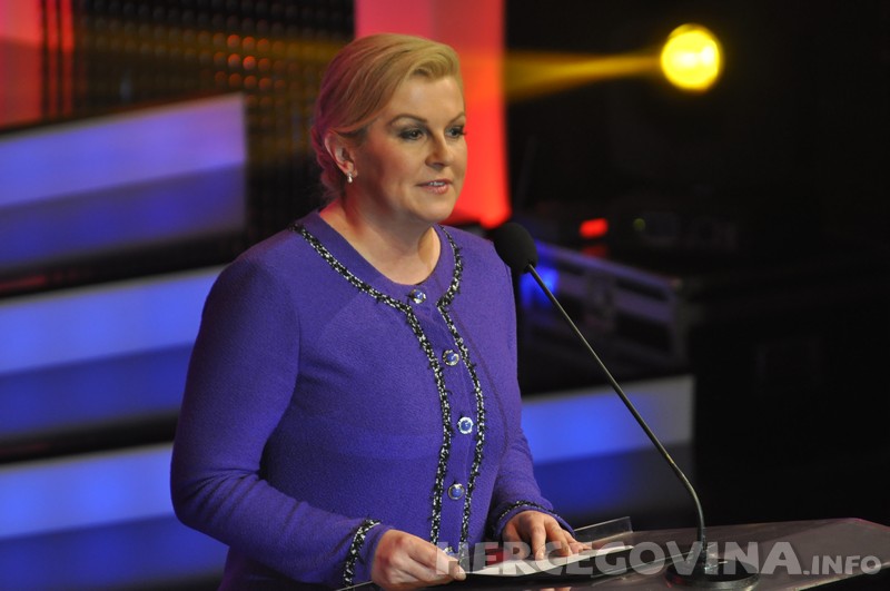 Kolinda Grabar Kitarović, Mostar, večernjakov pečat, Kolinda Grabar Kitarović, izbori u RH, izbori