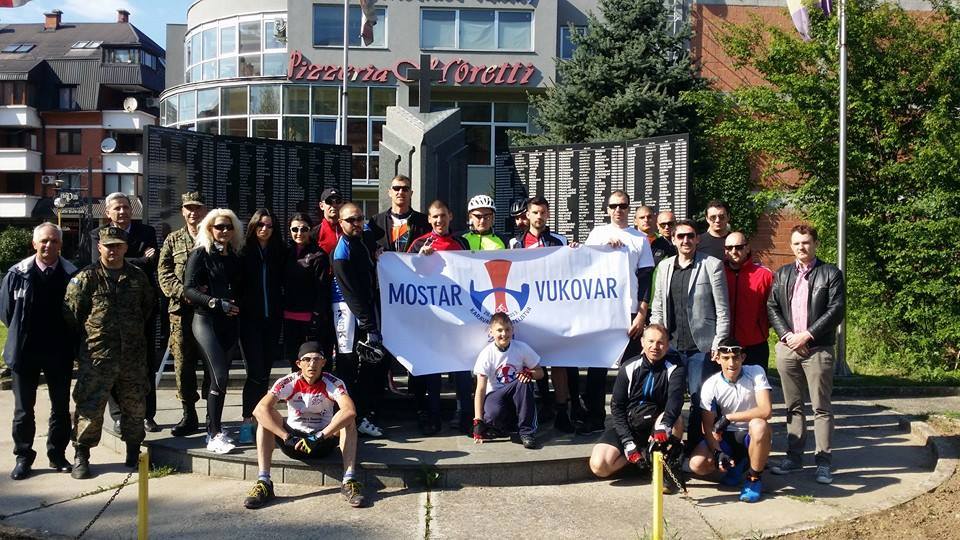 biciklistički klub Mostar, biciklisti, Biciklistički ultramaraton Vukovar - Dubrovnik