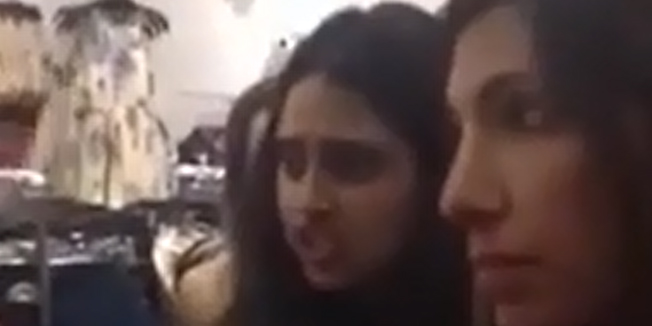 djevojke, tučnjava, trgovački centar