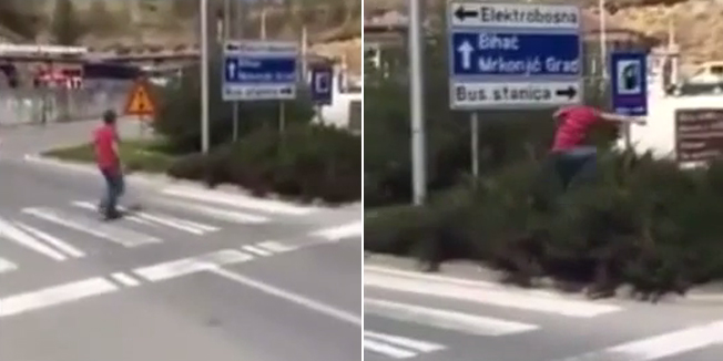 Jajce, pješački prelaz