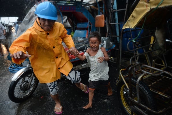 stanovništvo, tajfun, filipini