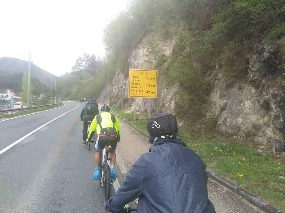 karavana, Mostar, Vukovar, biciklistički klub Mostar, biciklisti, mostar-vukovar