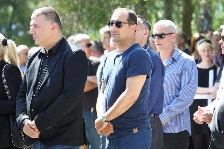 Vinko Žuljević Klica, sprovod