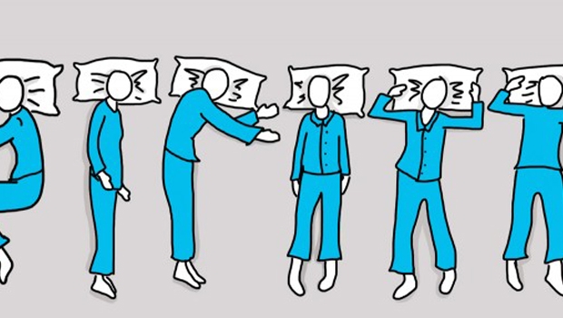 spavanje san, položaj, osobnost