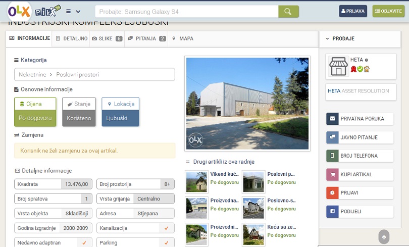 vinarija, Ljubuški, prodaja