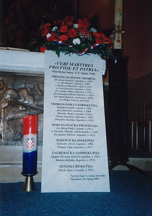 Maceljska gora, maceljske žrtve, misa