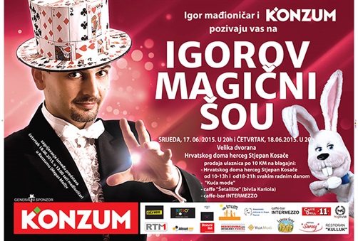Igorov magični šou, show, mađioničar, Mostar