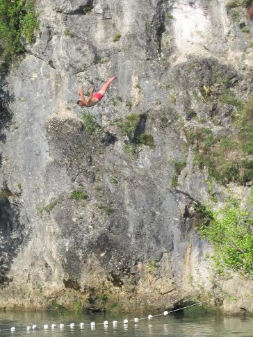 skok u kazan, Konjic, skokovi