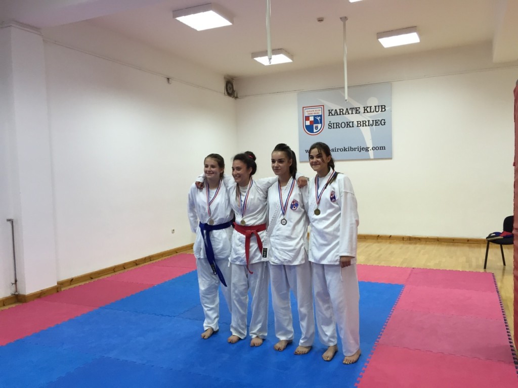 karate, karate klub široki, polaganje