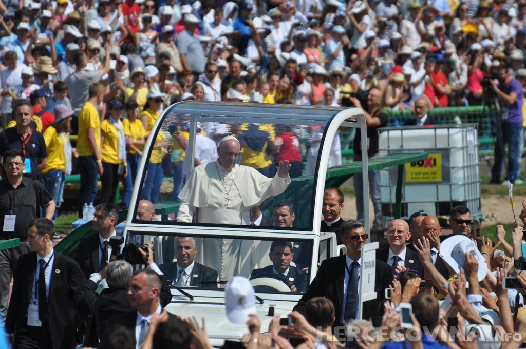 Papa Franjo - Sarajevo 2015