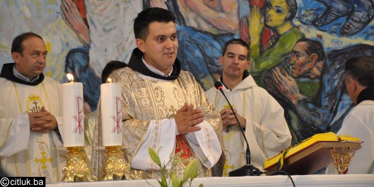 fra Ivan Marić, mlada misa