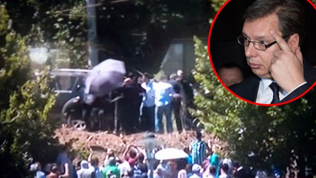 Aleksandar Vučić, Srebrenica, napad, Srebrenica, Aleksandar Vučić, Davor Domazet Lošo