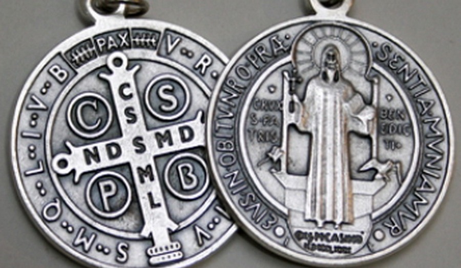sv. Benedikt, Medaljica , vjera, religija, Medaljica , Vjera Crkve , čovjek i vjera, sv. Benedikt, religija, vjera, na Božjem putu
