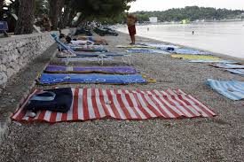 užas, makarska rivijera, Makarska, Makarska, plaža na obali, zabrana