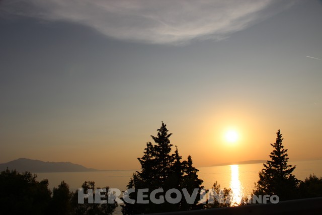 zalazak, zalazak sunca, more