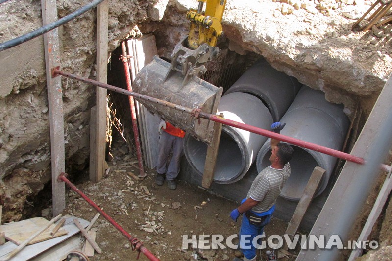 škola Antuna Branka Šimića, ulica Fra Didaka Buntića, kanalizacijski i vodovodni sustavi, Mostar, promet, regulacija prometa