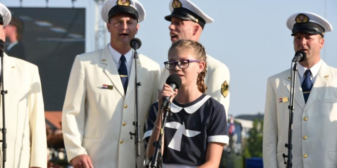 Mia Negovetić, lijepa naša, hrvatska himna, himna