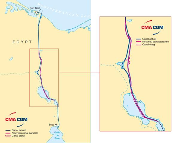  Sueski kanal 2, Egipatski predsjednik