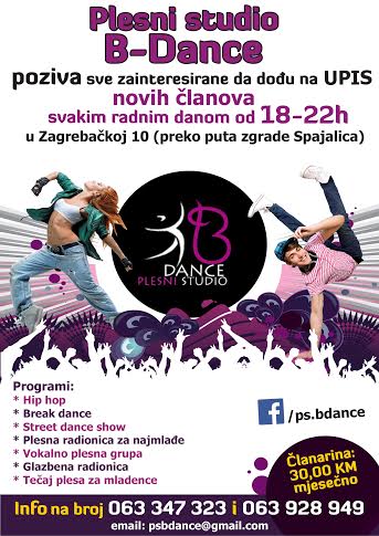 B-Dance, Mostar, ples