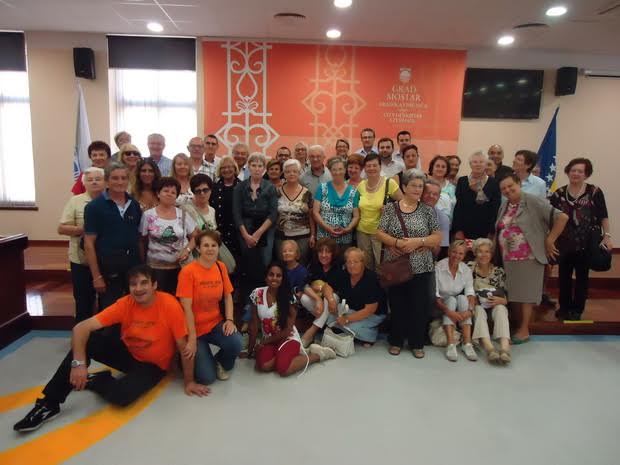 Silvio Nardo, Mostar, posjeta