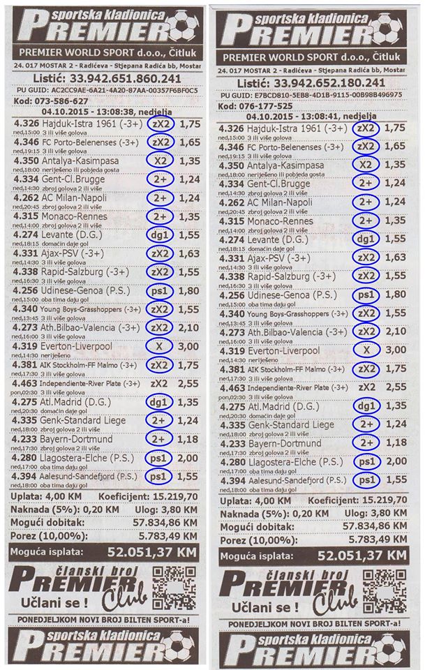 kladioničar, kladionica, dobitak