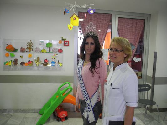 Barbara Ljiljak, posjeta, djeca rast