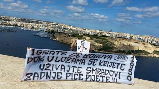 Hrvatska, malta, Torcida