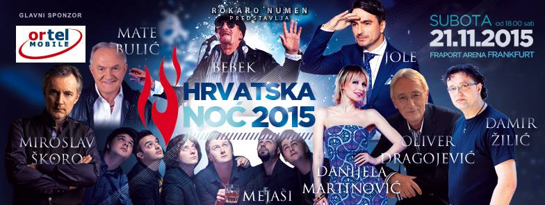 VIS Jorgovani, frankfurt, Fraportarena, Hrvatska Noć 2015, Damir Žilić Žila