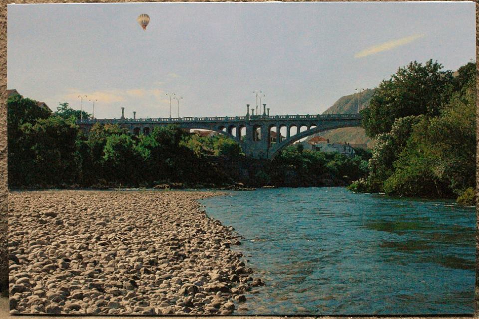 Marin Topić, Neretva, carinski most