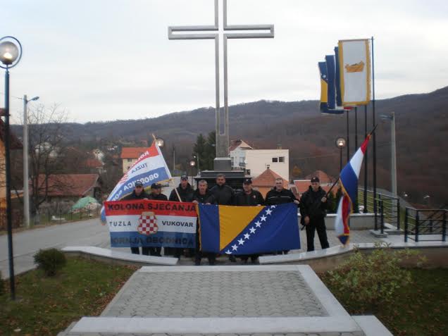 Kolona sjećanja Vukovar, Tuzla