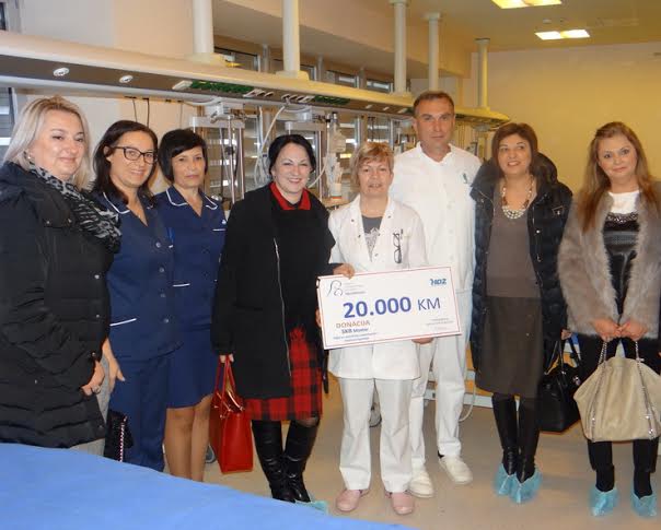 zajednica žena hdz, Mostar, SKB Mostar, donacija