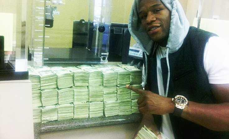  Floyd Mayweather Junior, boksač