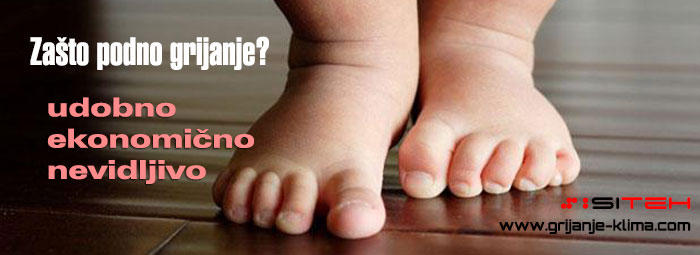 podno grijanje, izolacija, ušteda energije