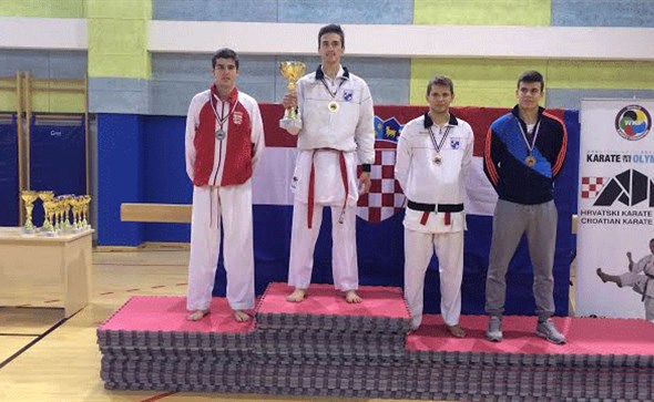 Ivan Kvesić karate, prvak, Hrvatska zemlja