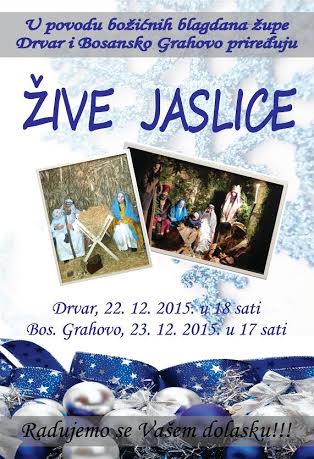 drvar, bosansko grahovo, žive jaslice