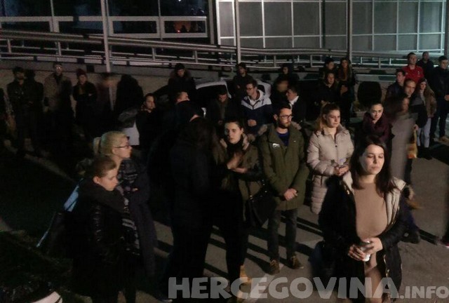 studentski zbor, svijeće, Mostar