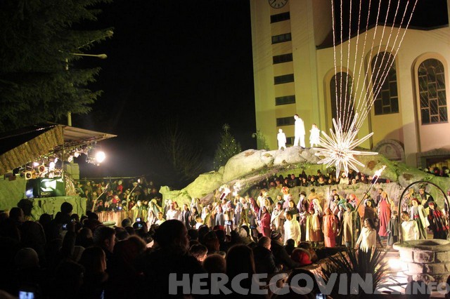 Međugorje, žive jaslice