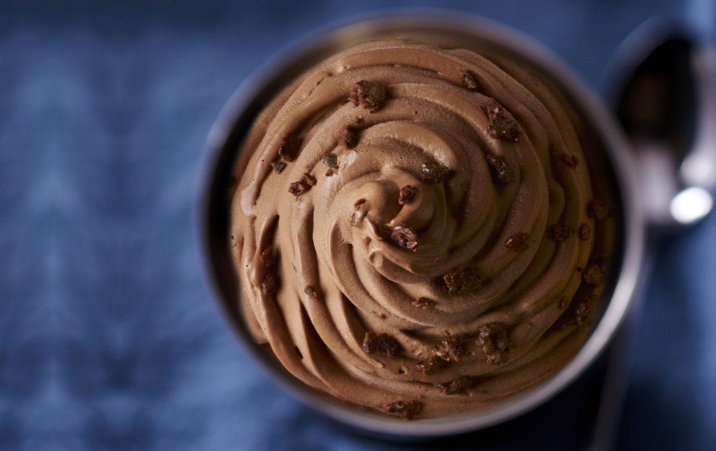 sladoled, crni sladoled, sladoled od čokolade, recept