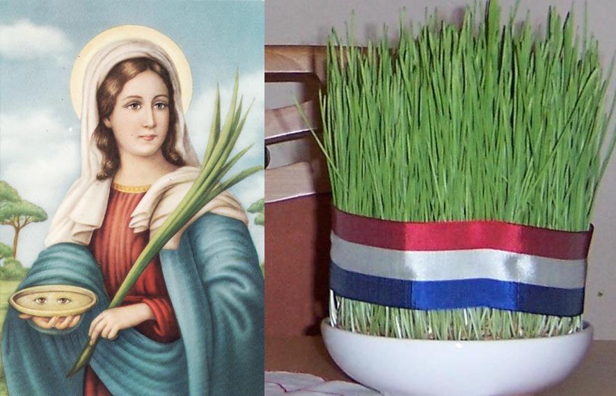 sveta Lucija, običaji, religija, vjera, sveta Lucija, imendan, božićna pšenica, sveta Lucija, božićna pšenica, sveta Lucija, blagdan, božićna pšenica