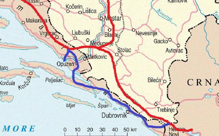 Hercegovina, koridor