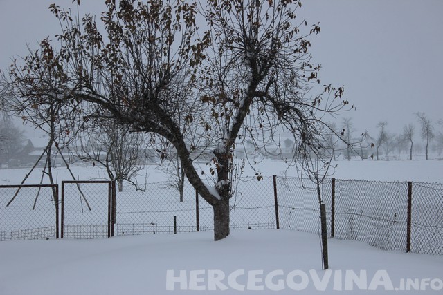 snijeg, Slavonija, vrijeme, vrijeme u BIH, vremenska prognoza, BIH, vremenska prognoza, vremenske neprilike