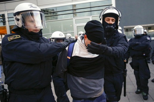 Njemačka, Policija u Koelnu, napadi na strance 