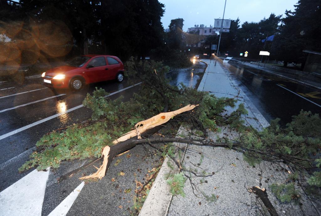 Split, nevrijeme, pijavica