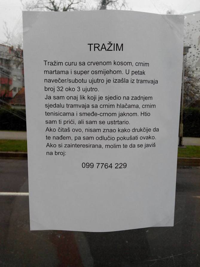 potraga, djevojka, pomoć, potraga, tramvaj, Zagreb