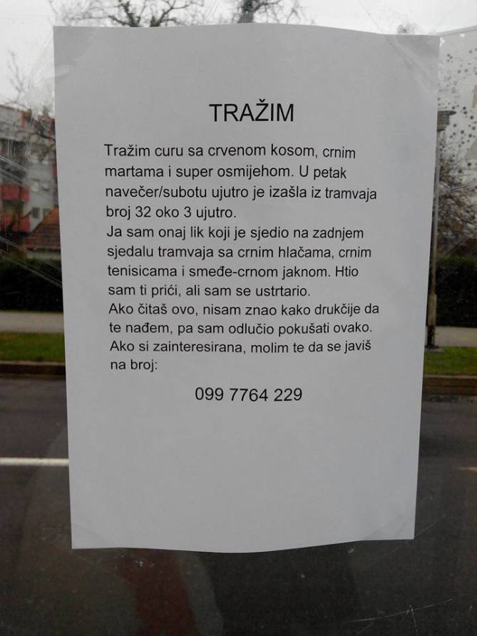 potraga, djevojka, pomoć, potraga, tramvaj, Zagreb